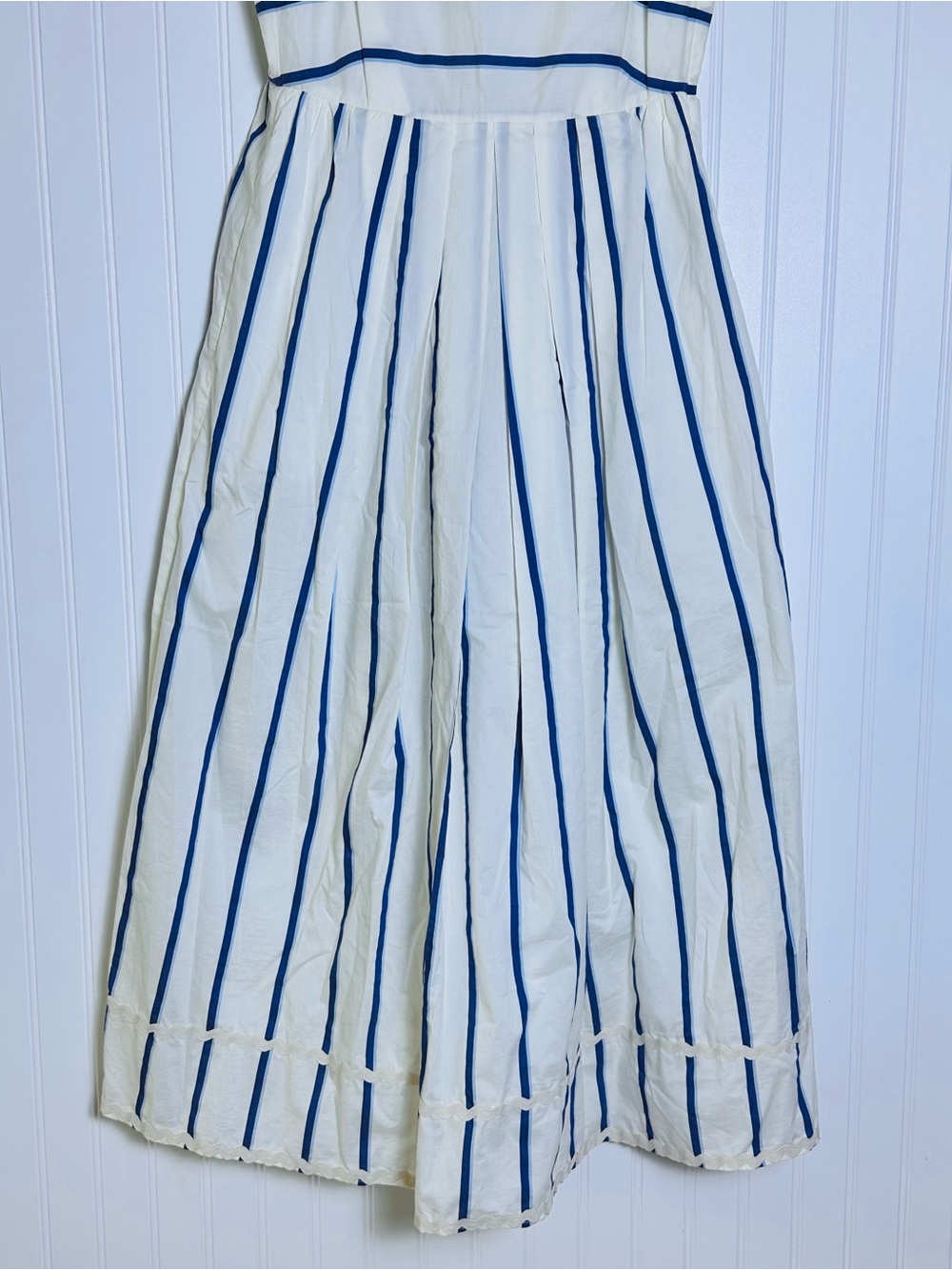 Max Mara Weekend Giano Striped Midi-Dress 10 - Picture 9 of 15